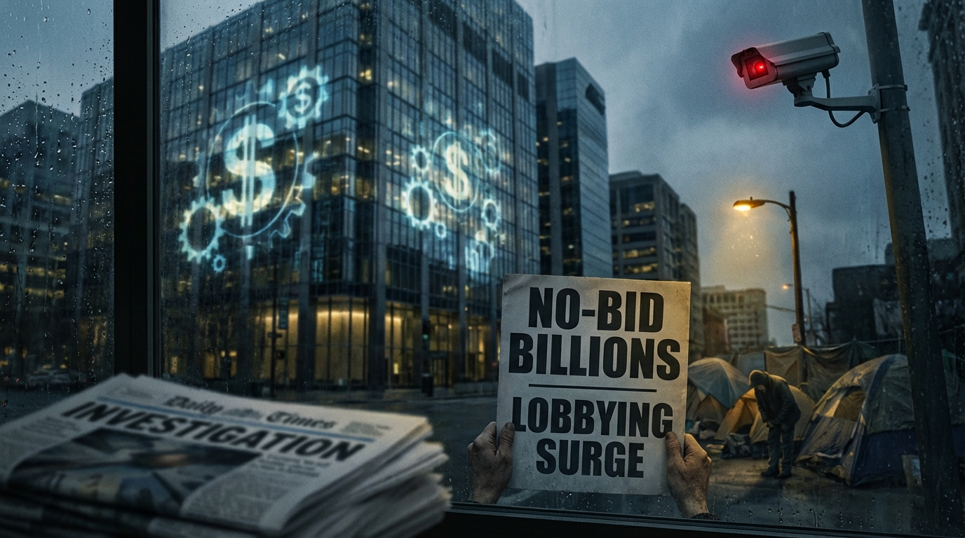 Northrop Grumman Secures $4.2 Billion No-Bid Contracts After $1.37 Million Lobbying Surge