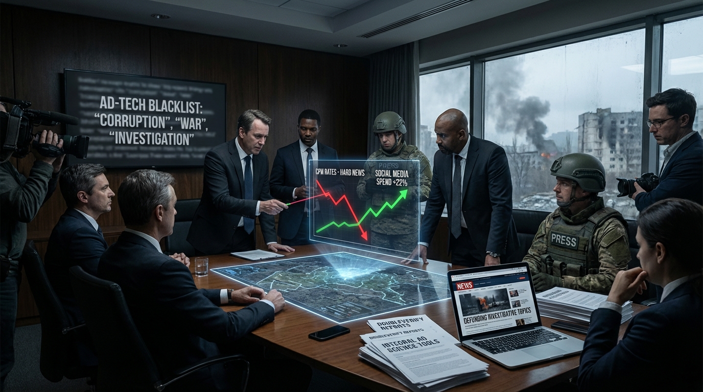 Ad-Tech Algorithms and Brand Safety Tools Starve Investigative News of Revenue