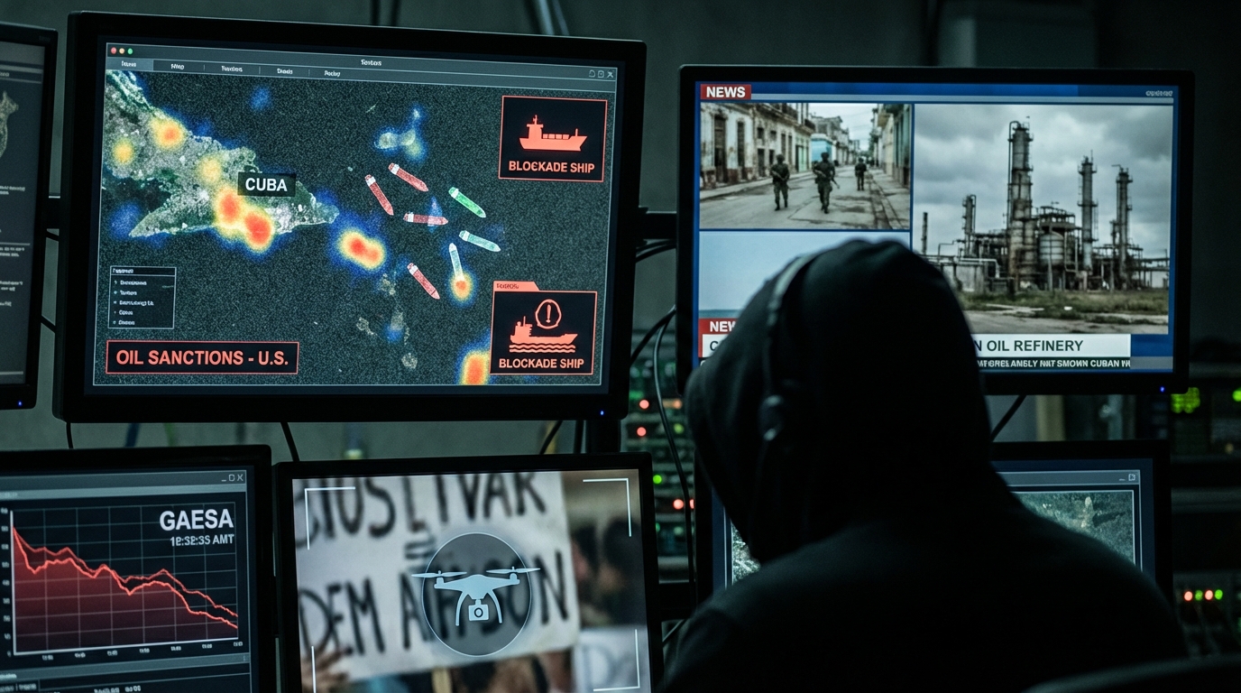 Trump’s Oil Blockade Escalates Conflict as Cuban Military-Run Economy Stagnates