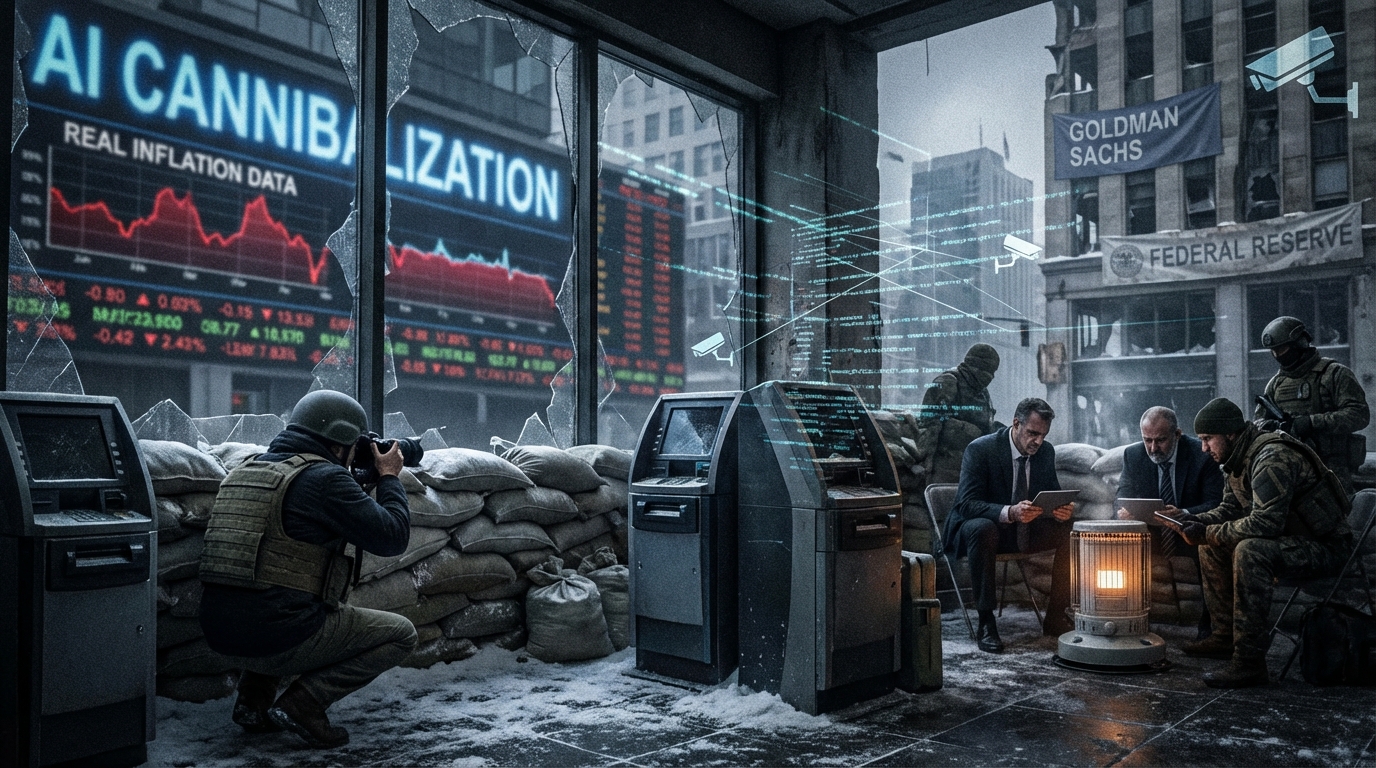 Banks Bet on 'AI Cannibalization' as Thin Holiday Trading Masks Real Inflation Data