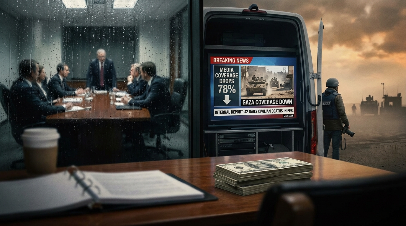 Media Coverage Drops 78% Following White House 'War is Over' Declaration