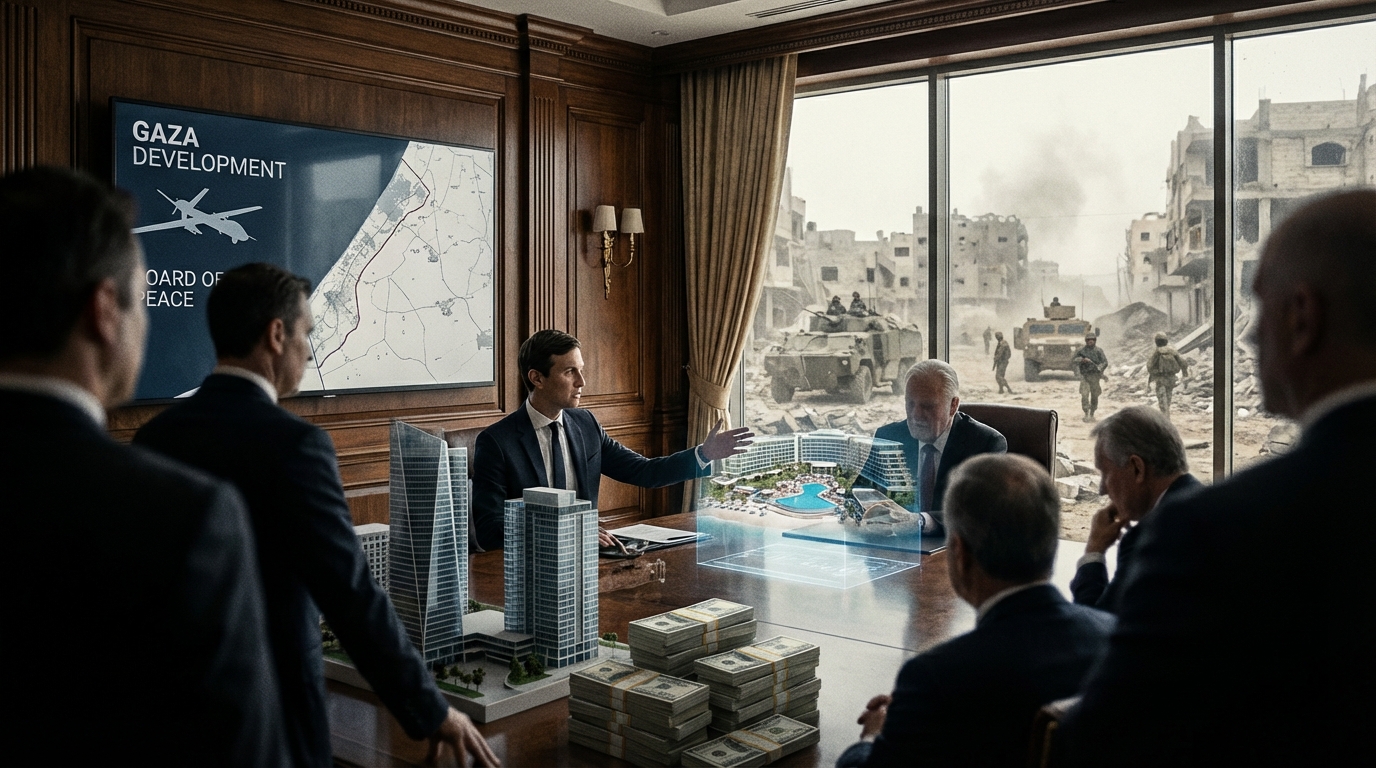 Trump Convenes Gaza ‘Board of Peace’ as Kushner Leads $5B Real Estate Push