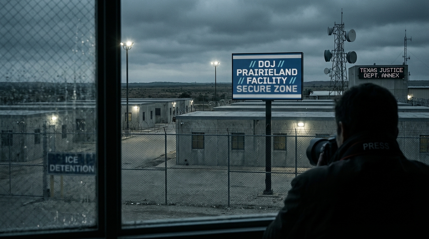 DOJ Deploys Terrorism Statutes Against 'Prairieland 19' Following Texas Facility Shooting