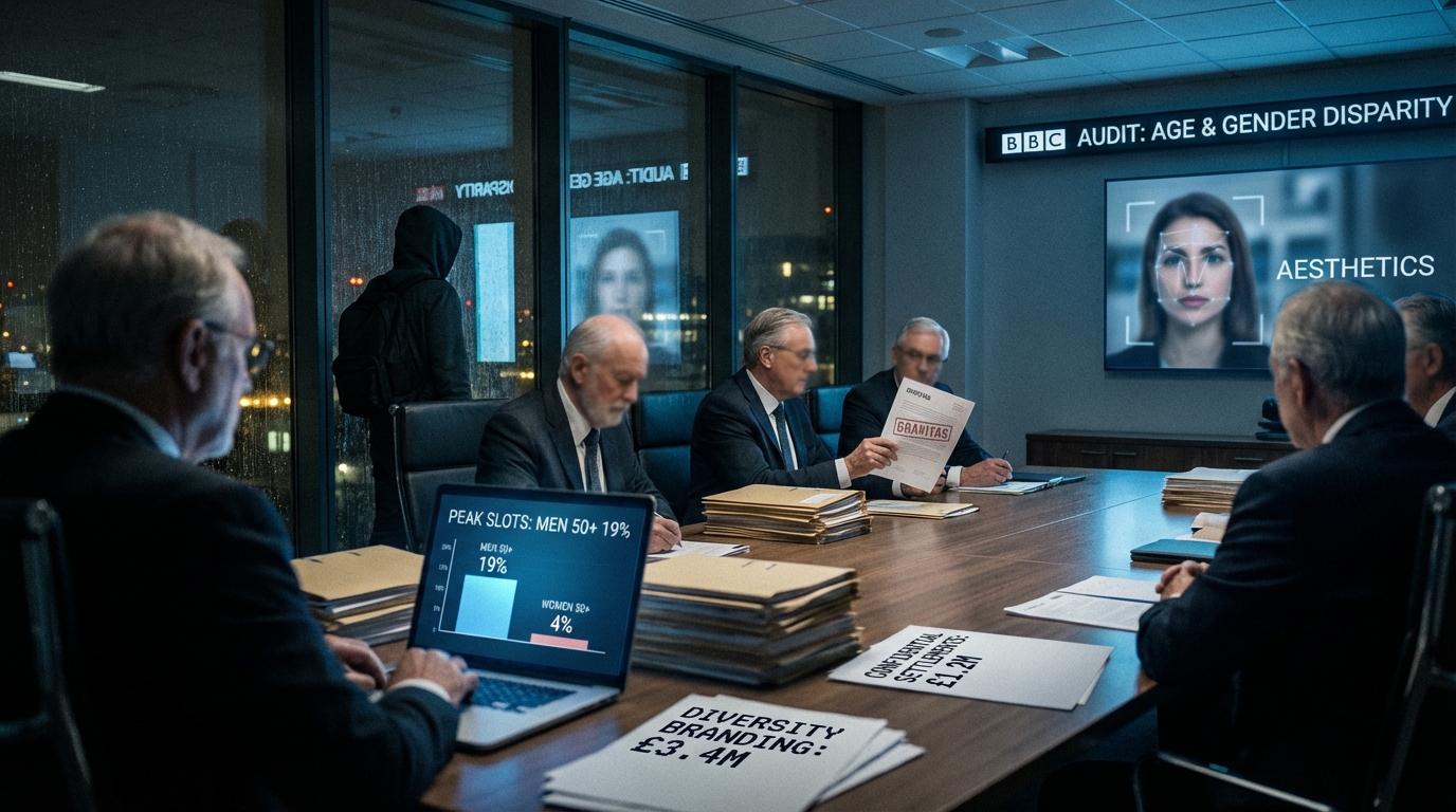 BBC Audit Reveals Men Over 50 Hold 19% of Peak Slots While Women Hold 4%