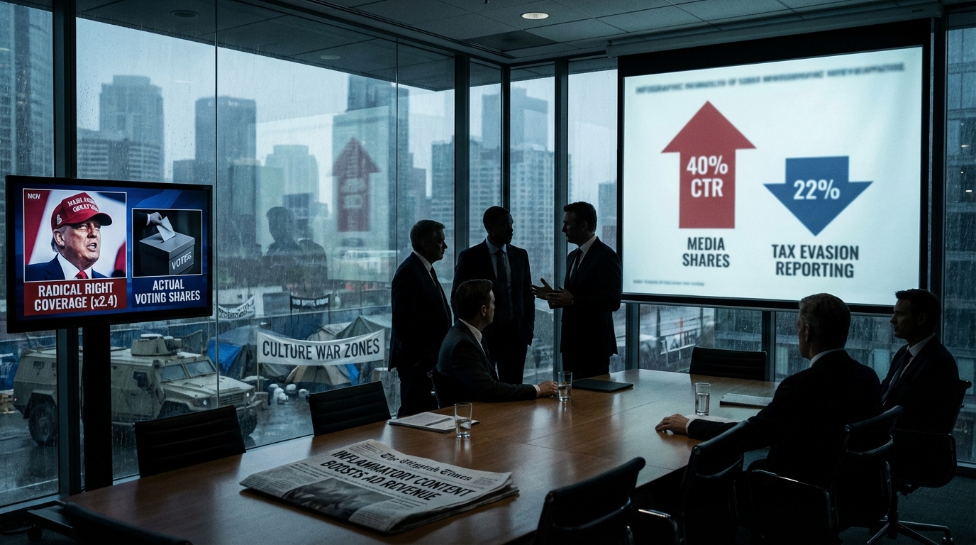 European Media Gave Radical Right 2.4 Times More Coverage Than Voting Shares