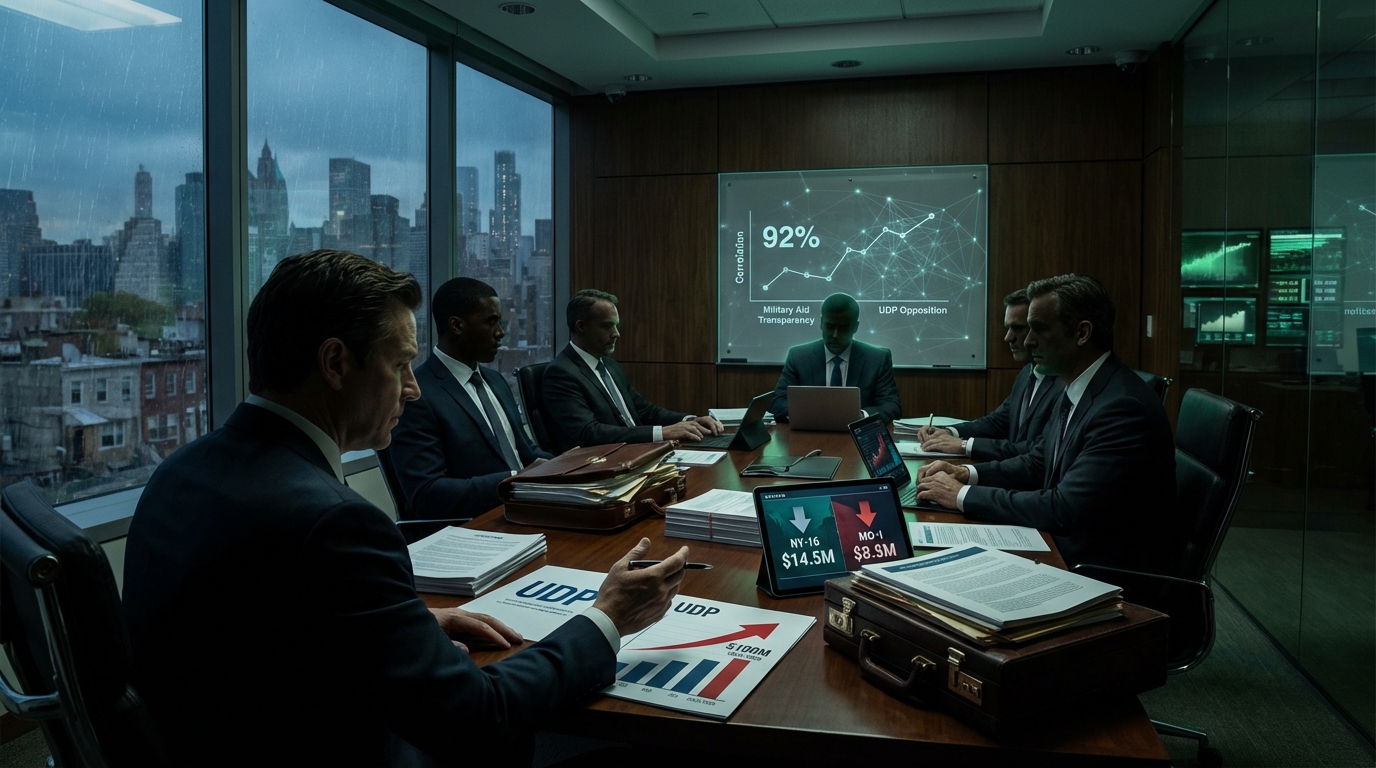 Private Equity Billionaires Deploy $100M to Purge Critics of Military Aid