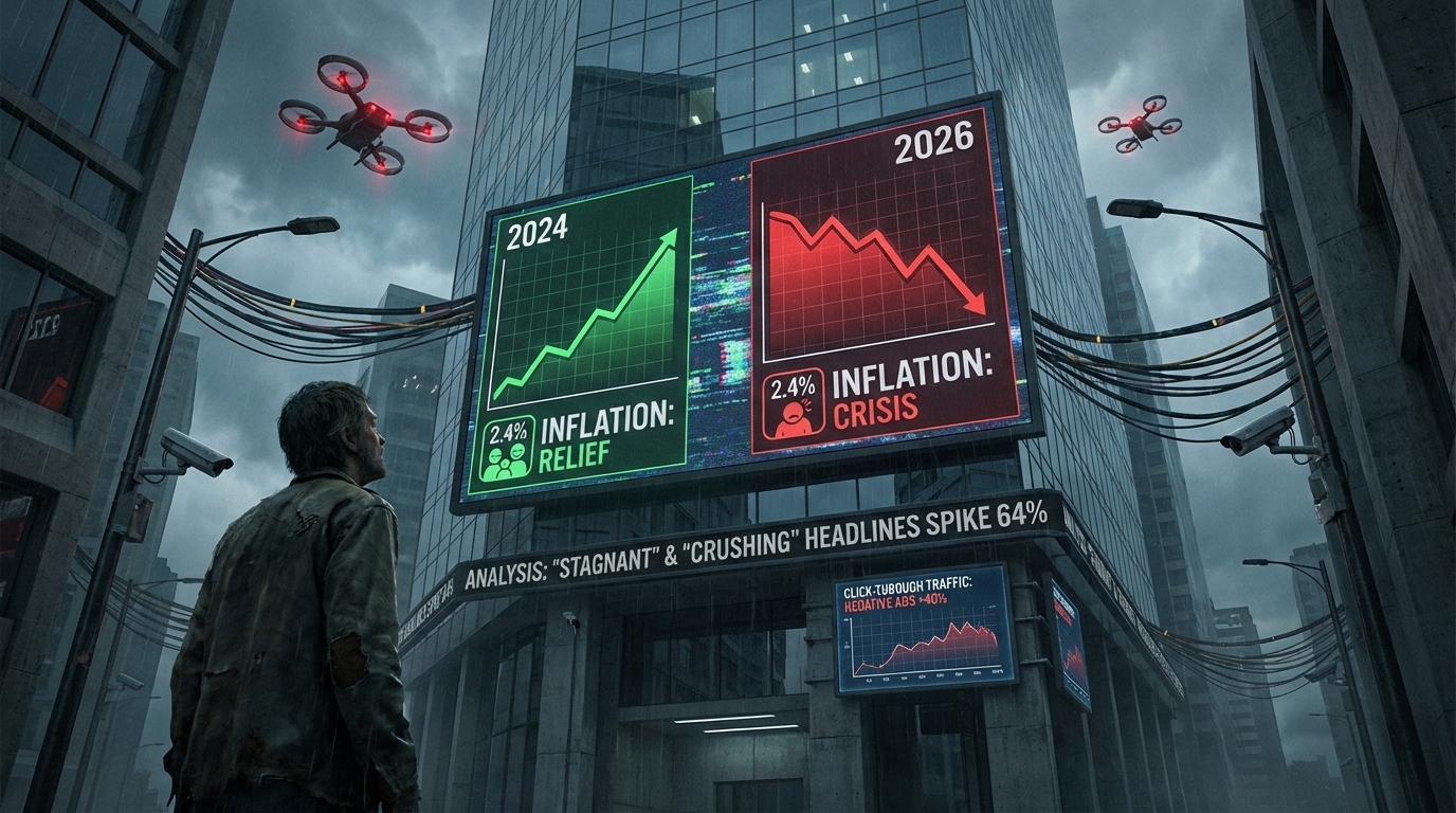 CNN Frames Identical 2.4% Inflation as 'Relief' in 2024 and 'Crisis' in 2026