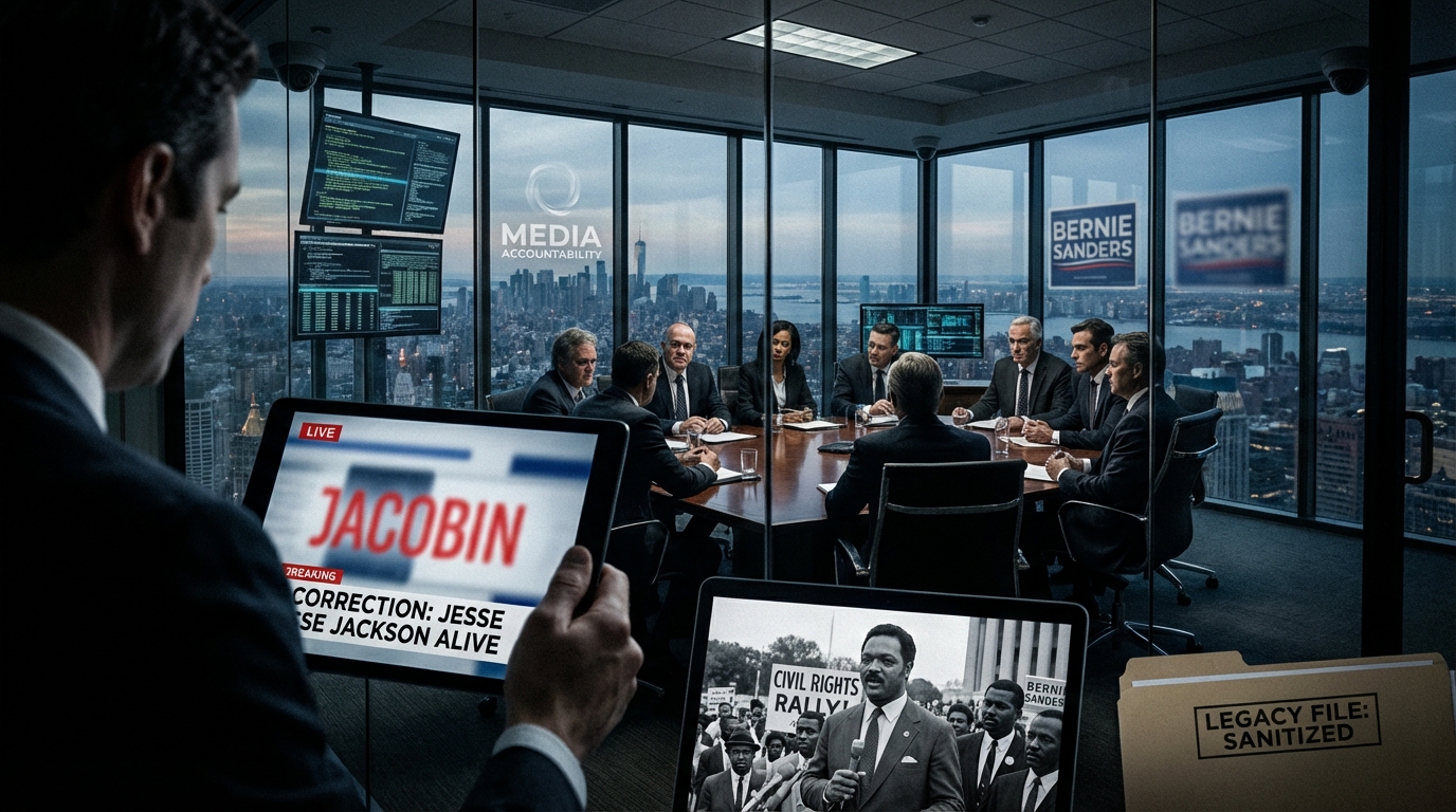 Jacobin Erroneously Reports Jesse Jackson's Death While Sanitizing His Political Legacy