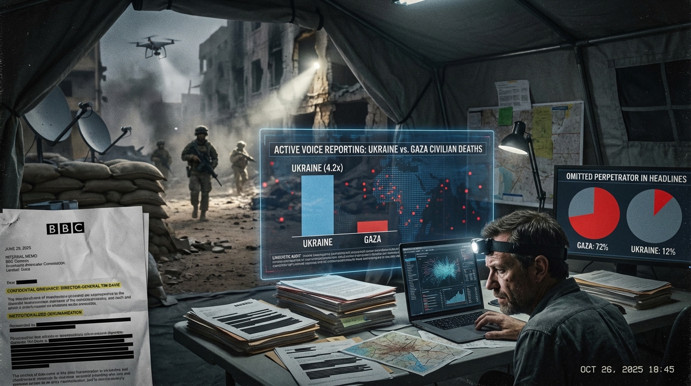 Leaked Memos: How CNN and BBC Sanitize Civilian Deaths in Gaza