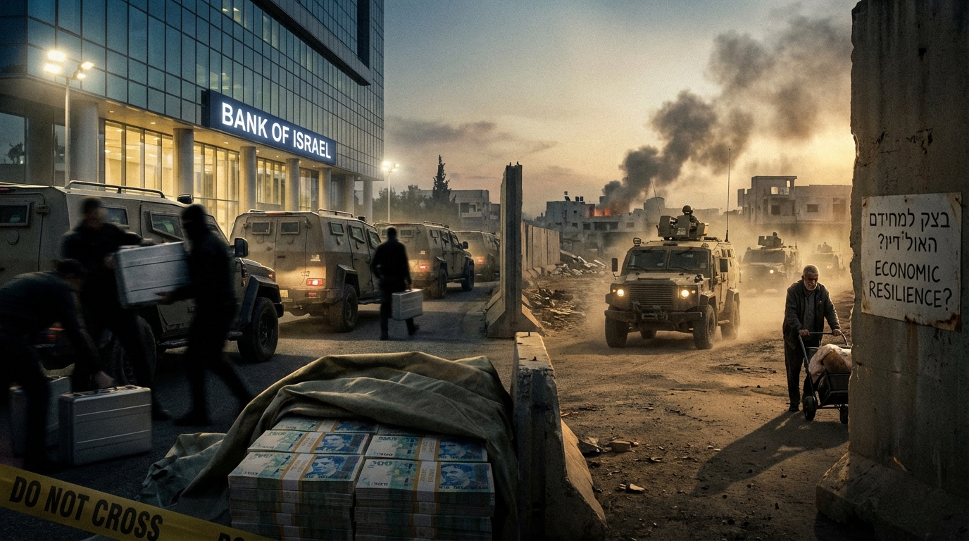 Israel’s Financial Fracture: $40B Flee as Investors Abandon War Economy