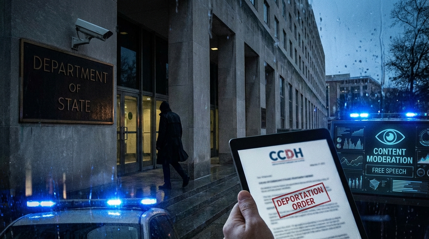 State Dept Moves to Deport Nonprofit Leader Over 'Weaponized' Censorship