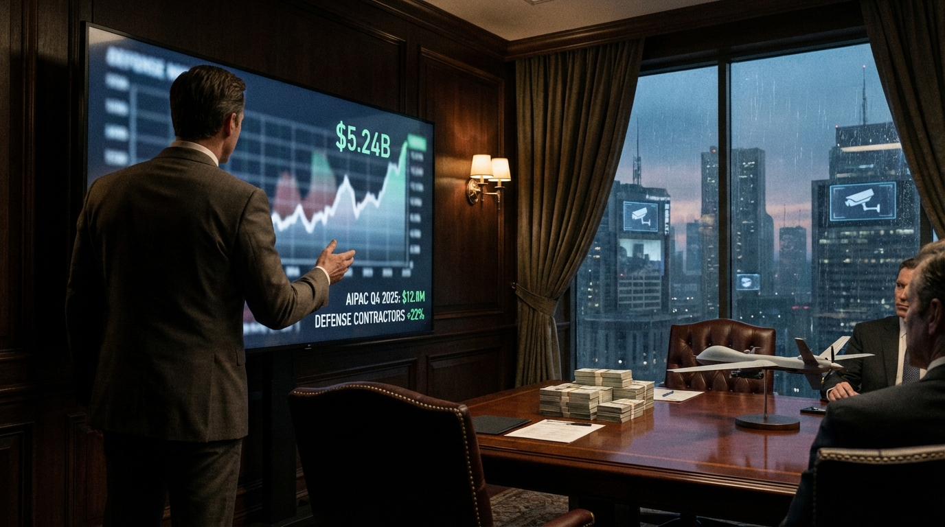 Defense Contractors and AIPAC Drive Record $5.24 Billion 2025 Lobbying Total