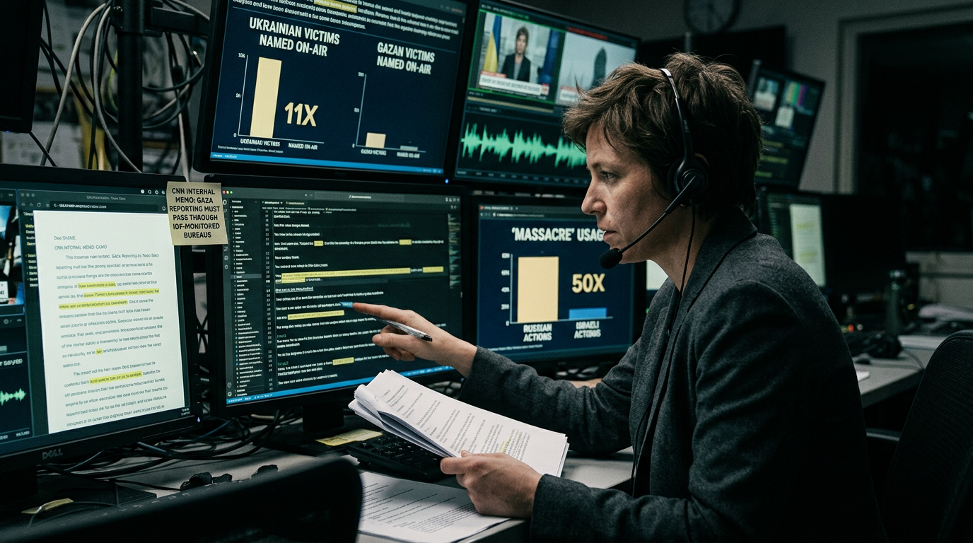 The 11-to-1 Gap: How Cable News Humanizes War for Profit