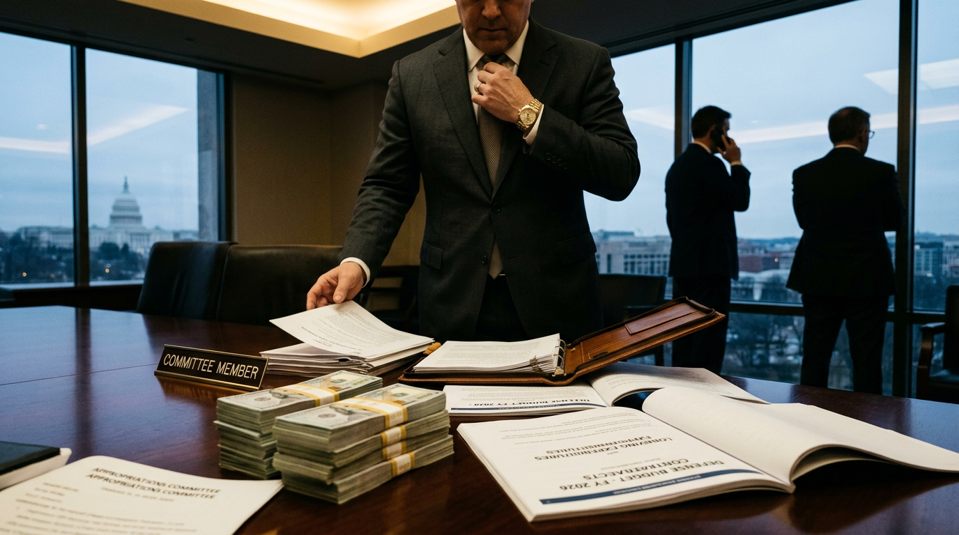 $5.24B Lobbying Blitz Buys Defense Firms No-Bid 2026 Contracts
