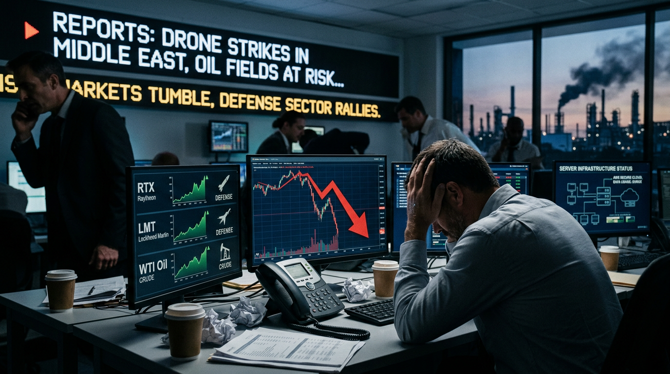 War Profits: Defense Stocks Surge as Middle East Strikes Shake Tech