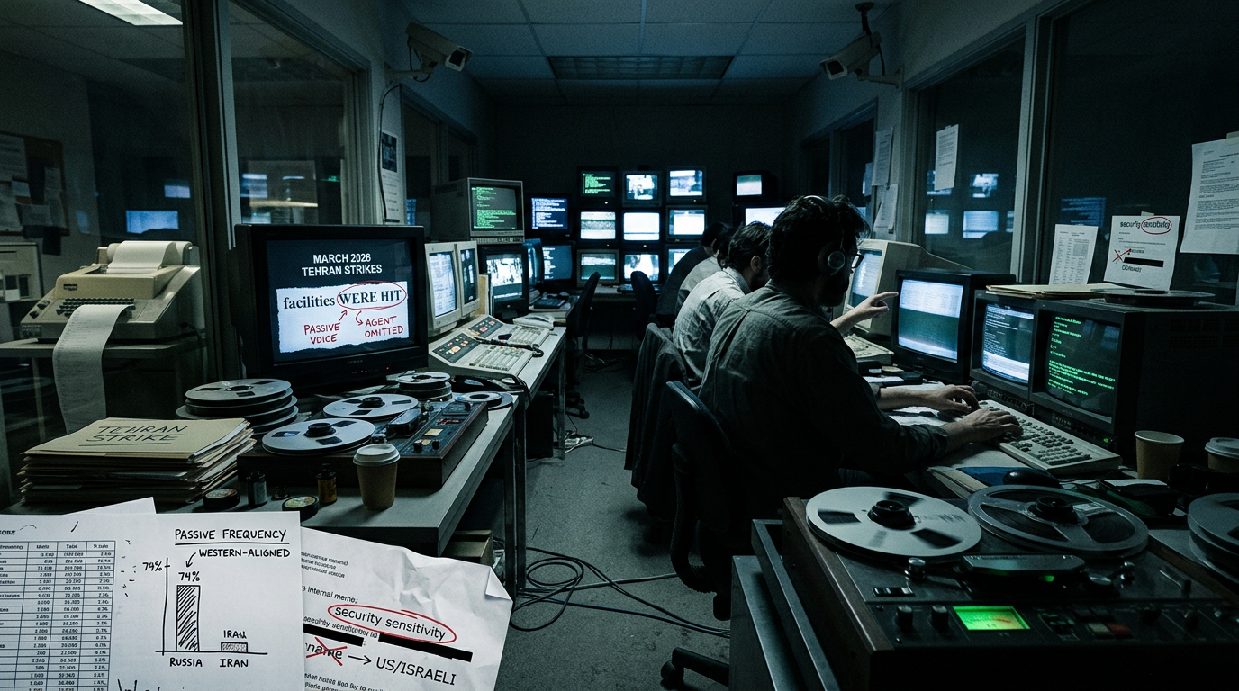 Linguistic Cloaking: How AP and BBC Protect US Strike Actors