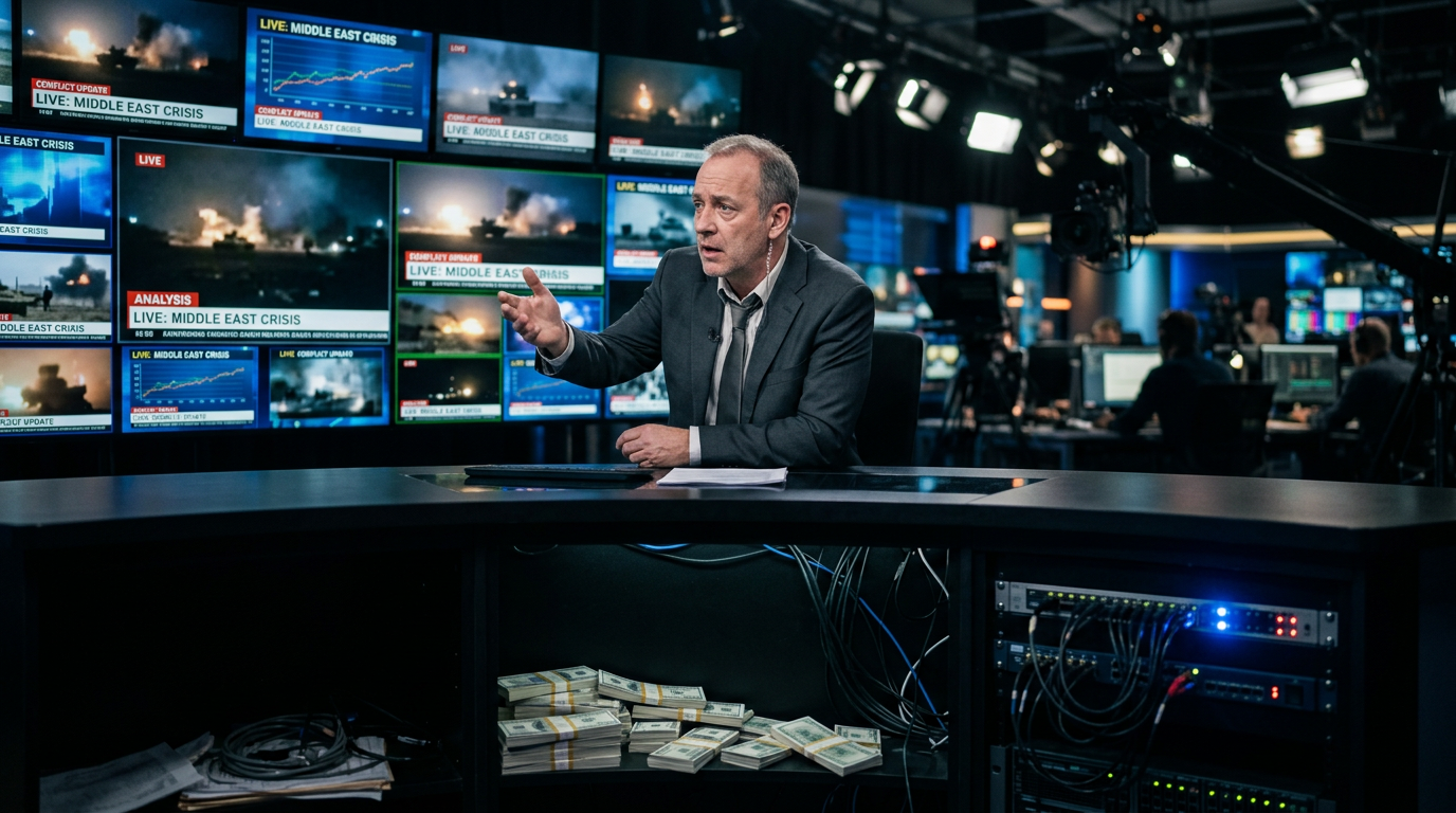 The $4.2B Secret: CNN and MSNBC Analysts Profit from Iran Strikes