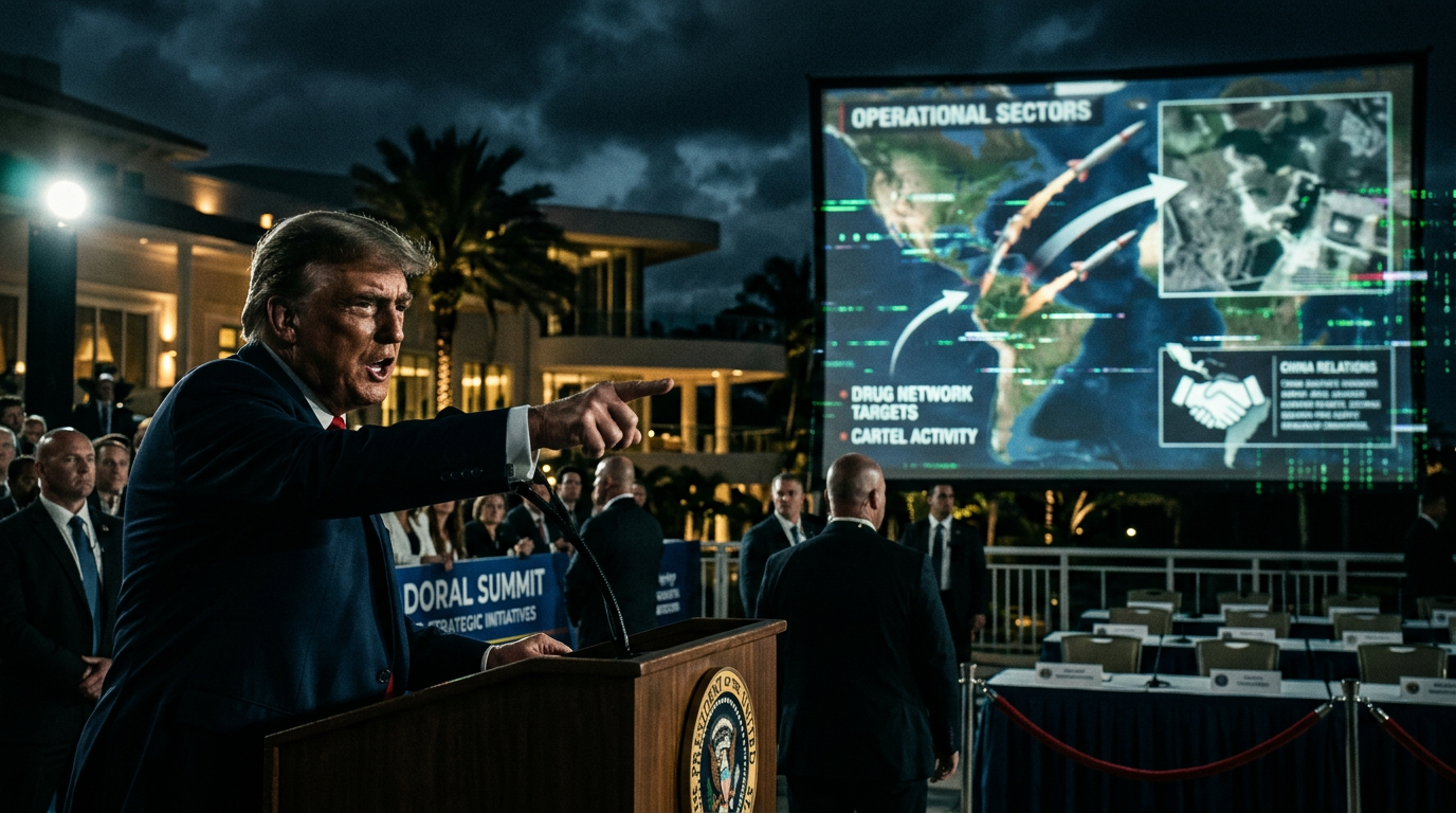 Trump Pitches 'Shield' Summit at Doral While Major Allies Snub Invite