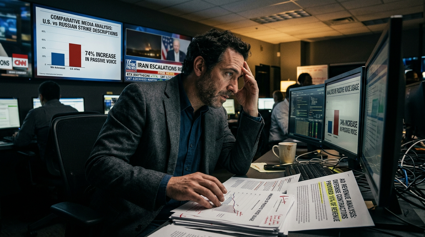 CNN and Fox Use Passive Voice to Protect Defense Contractor Stock Surges