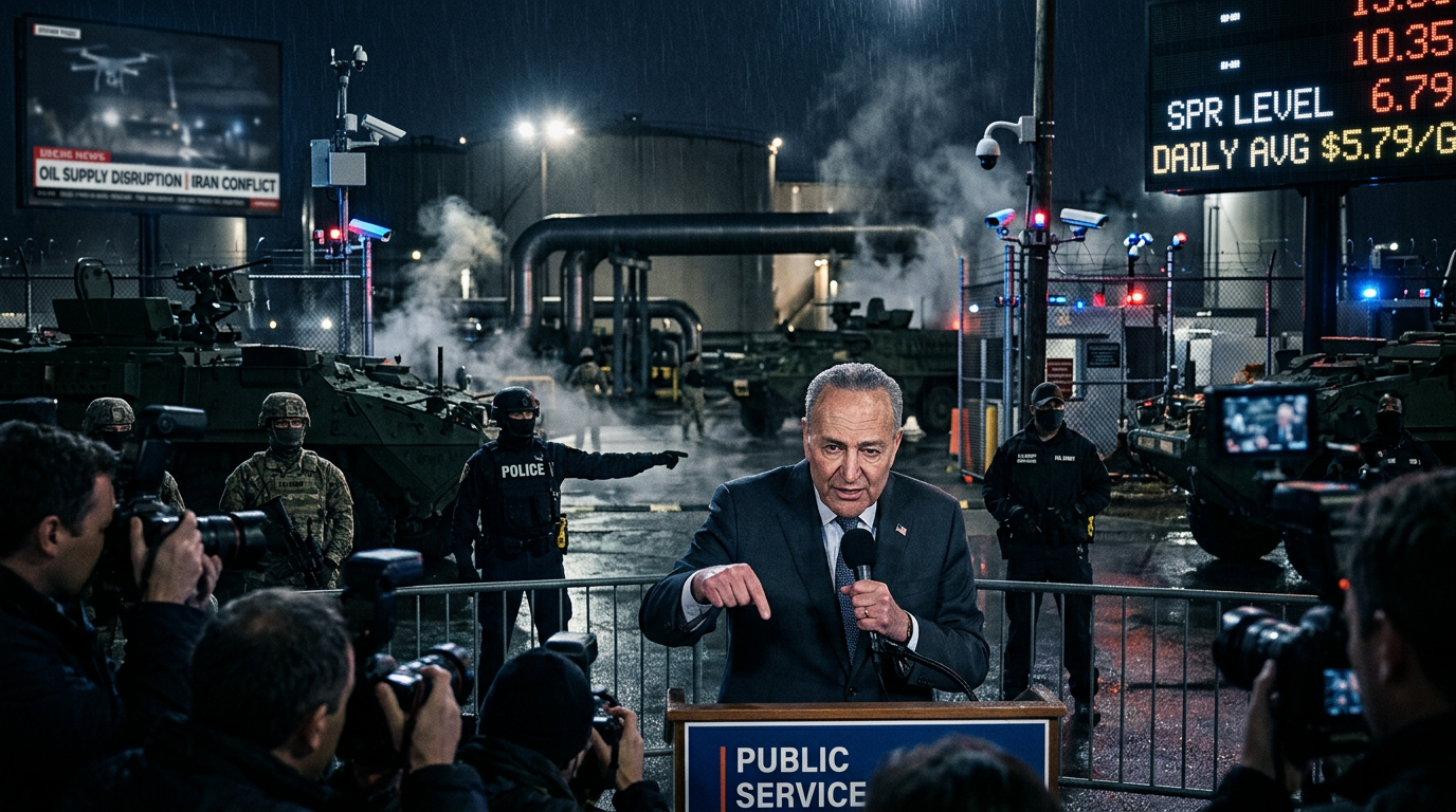 Schumer Pressures Trump to Drain Oil Reserves as Gas Prices Explode