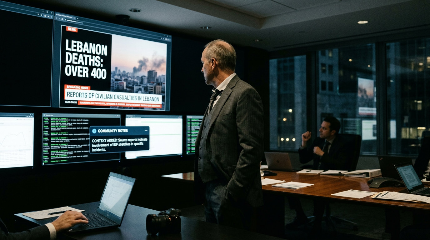 Sky News Caught Scrubbing Israeli Military Role in Lebanon Casualties