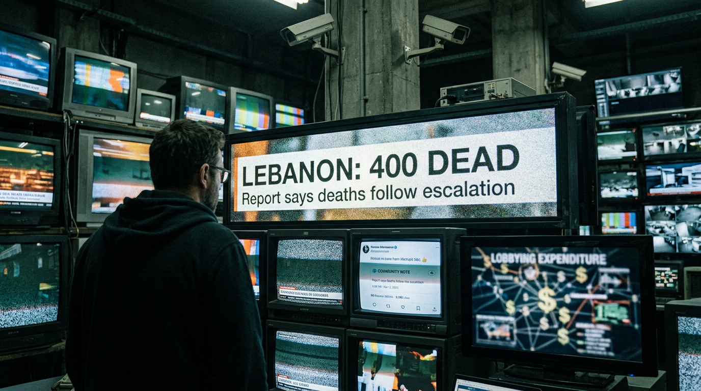 Passive Voice Propaganda: How Sky News Shielded the IDF in 400 Lebanese Deaths