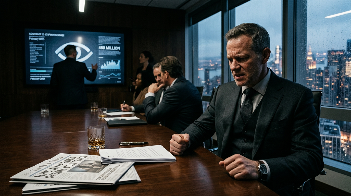 Revolving Door: Palantir Hires Health Officials Months Before $450M Federal Data Win