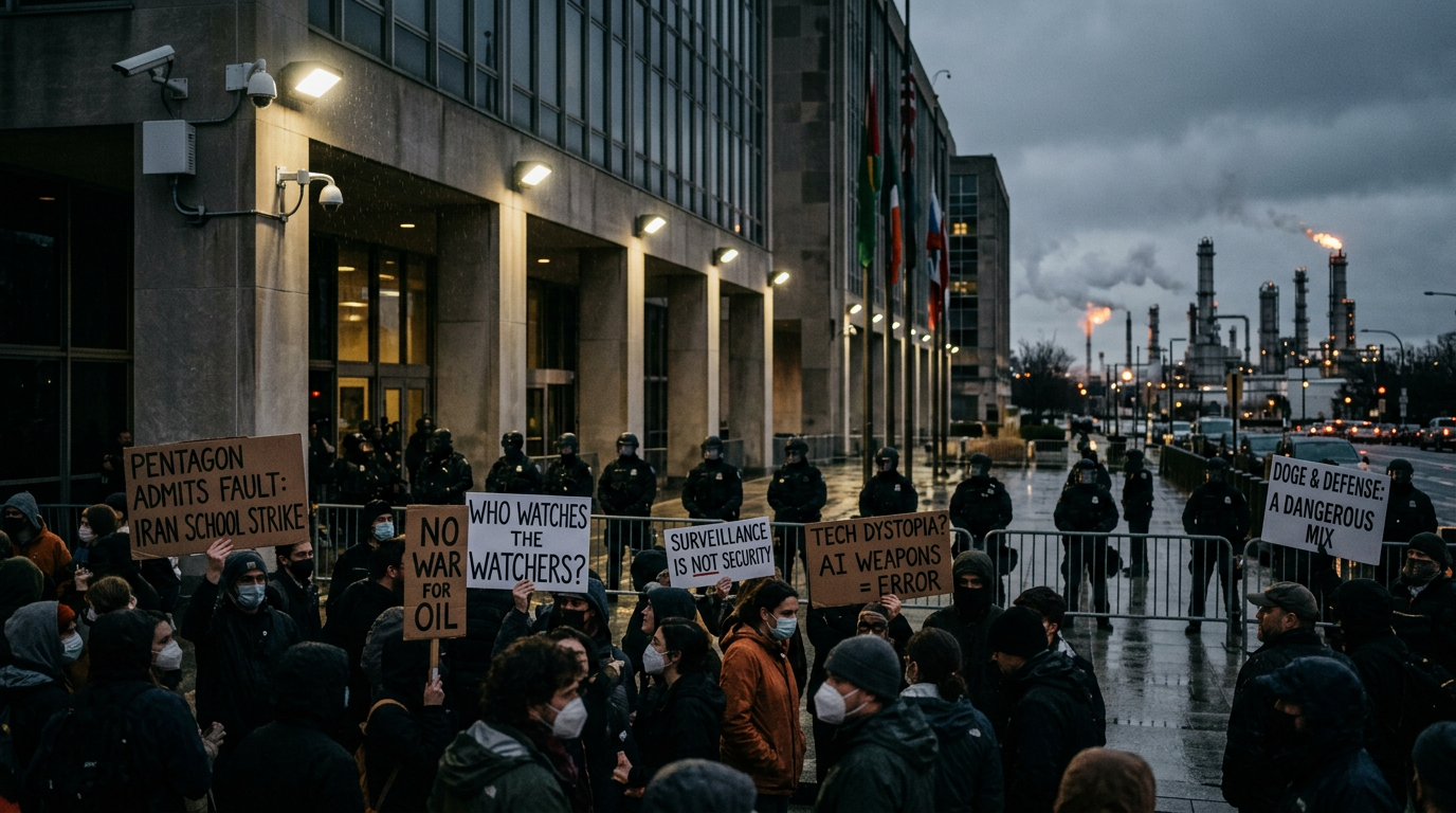 Pentagon Admits School Massacre as Whistleblower Claims DOGE Data Breach