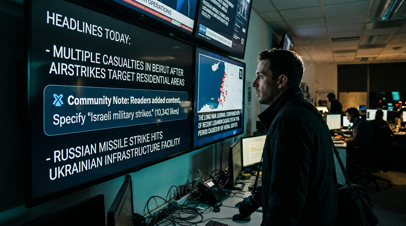 Passive Voice, Active Bias: How Sky News Erased Accountability in Lebanon