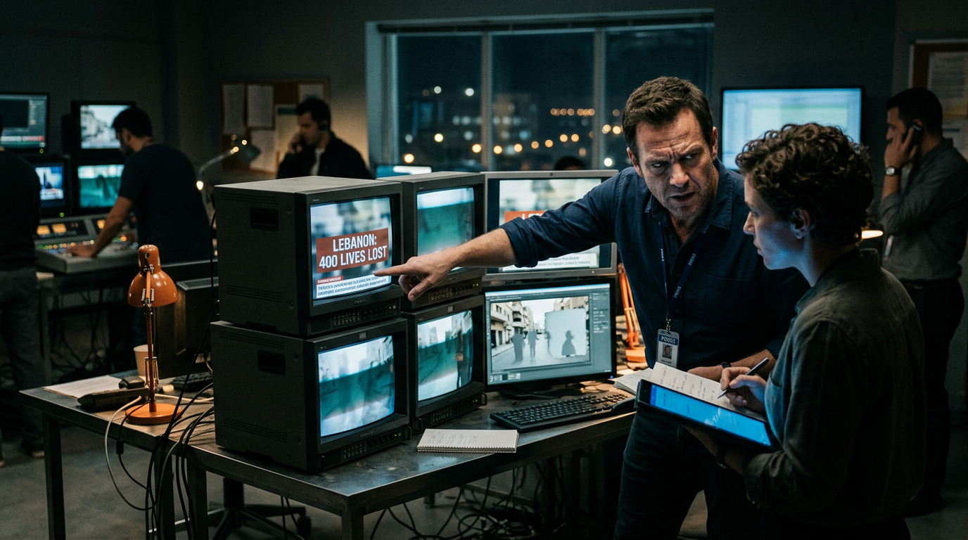 BBC and Sky News Erase Responsibility in 400 Lebanon Deaths