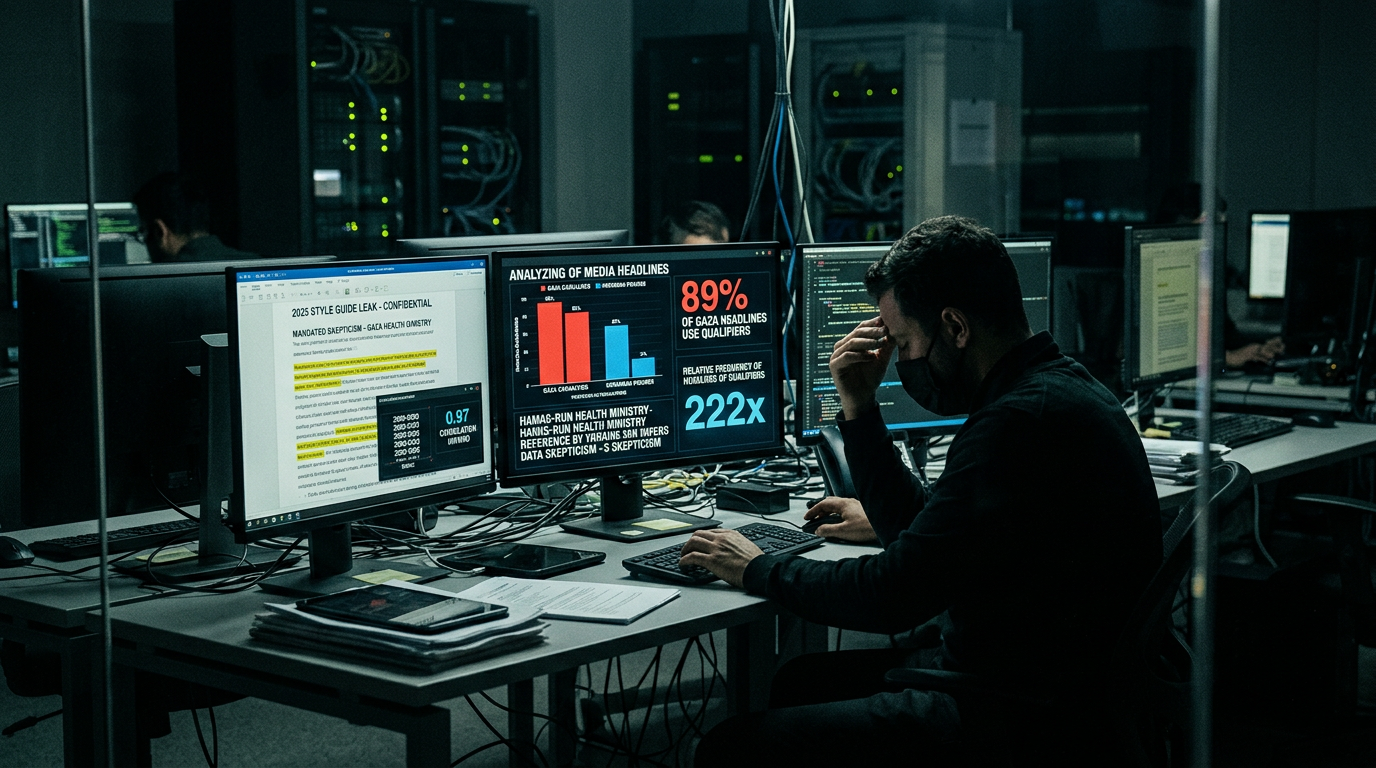 The Qualifier Gap: NYT Uses Passive Language for 89% of Gaza Victims