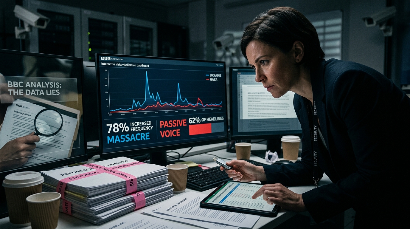 78% More 'Massacres': The Data-Proven Linguistic Bias in BBC War Coverage