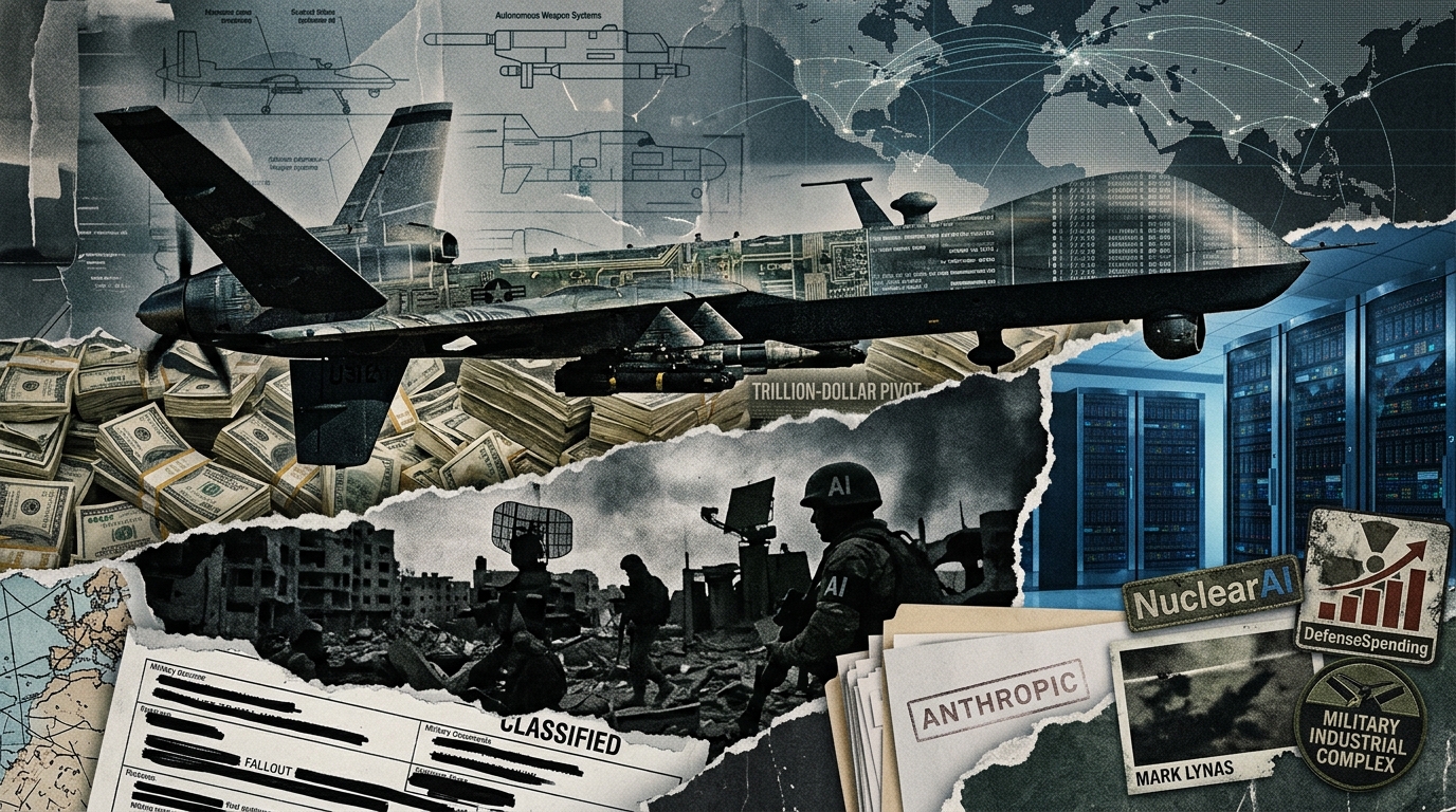 95% Nuclear Risk: The $18B Pivot to AI-Led Autonomous Warfare