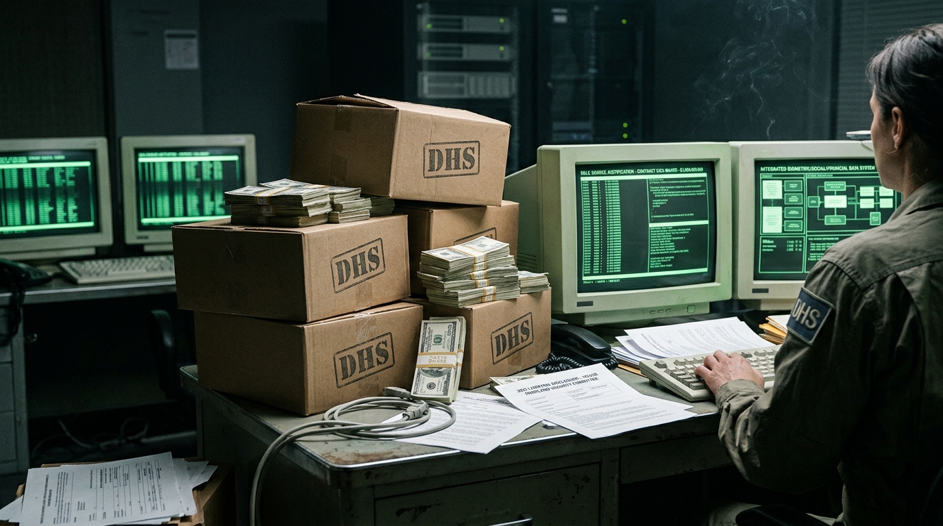 DHS Secretly Grants Palantir Control of Federal Biometric Data