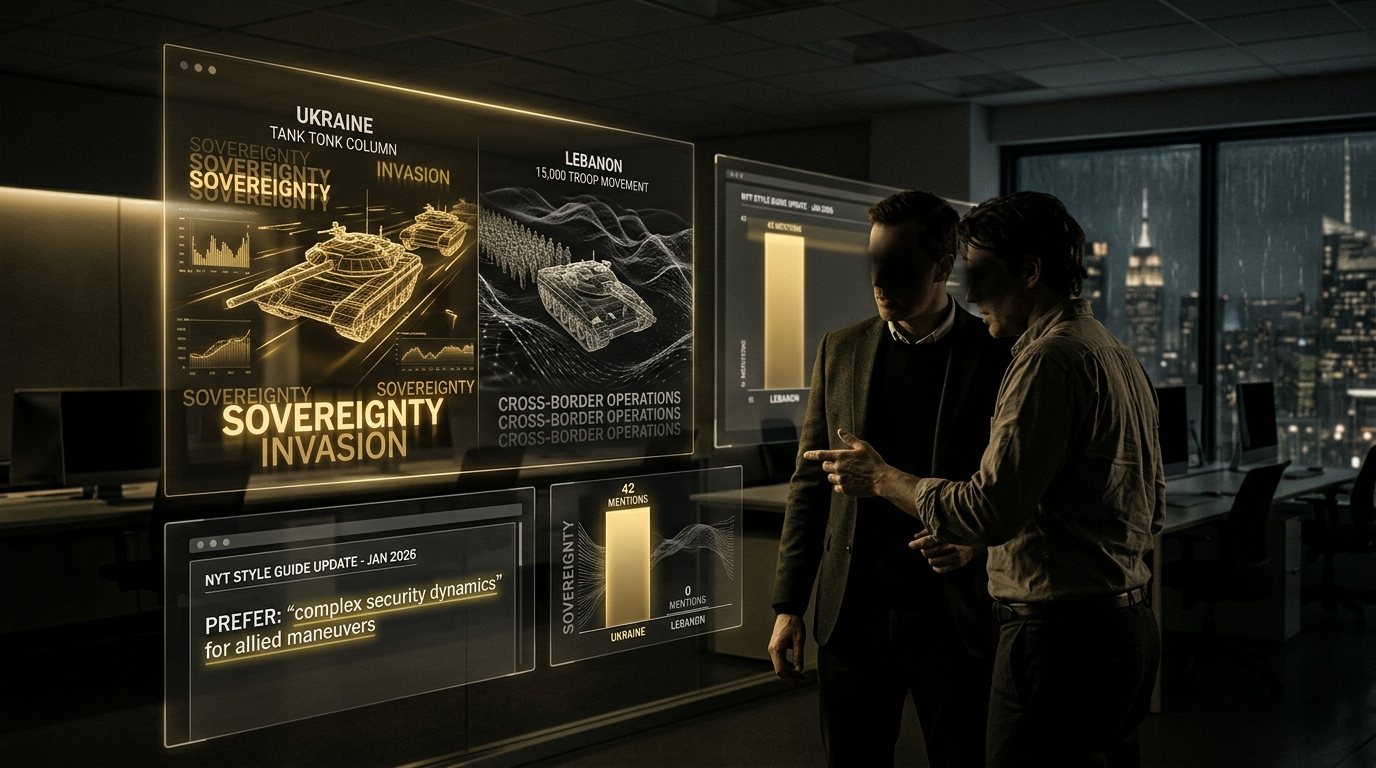 New York Times Framing of Lebanon Incursion Omits Sovereignty Language Used for Ukraine