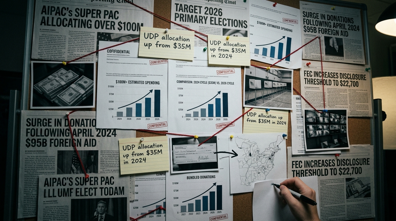 $100M War Chest: How Billionaire Bundlers Are Hijacking the 2026 Primaries