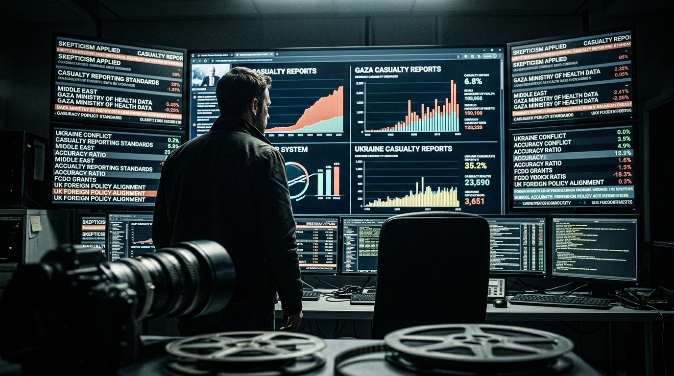 BBC Data: 70% of Gaza Deaths Reported with 'Skepticism' Qualifiers