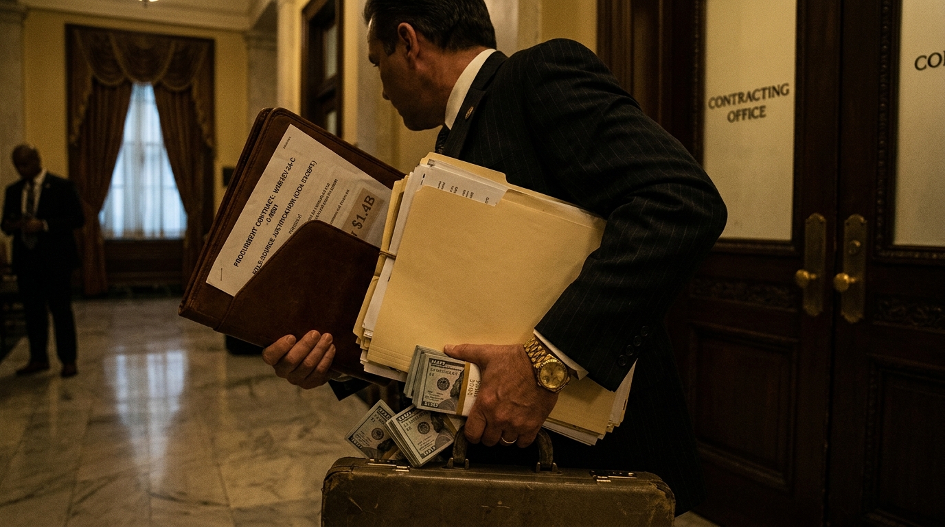 General Dynamics Scores $1.4B No-Bid Deal Following $8M Lobbying Spree