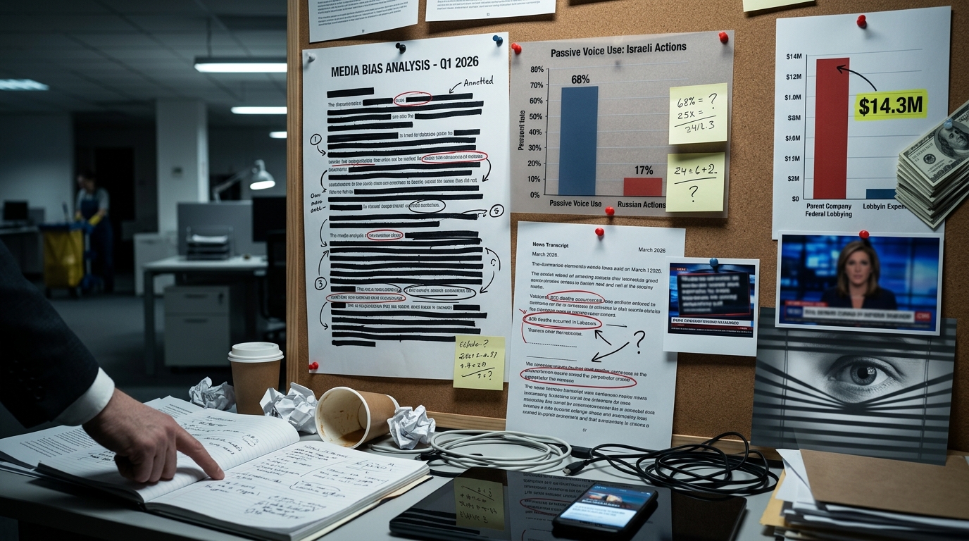 Sky News and the Passive Voice: Masking Accountability in Lebanon