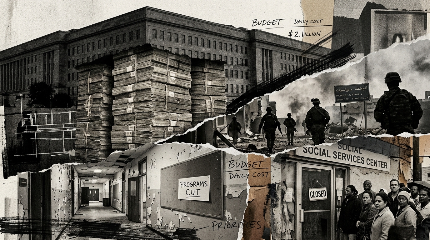 The $2.1 Billion Daily Burn: How War Eclipses Medicare and Childcare