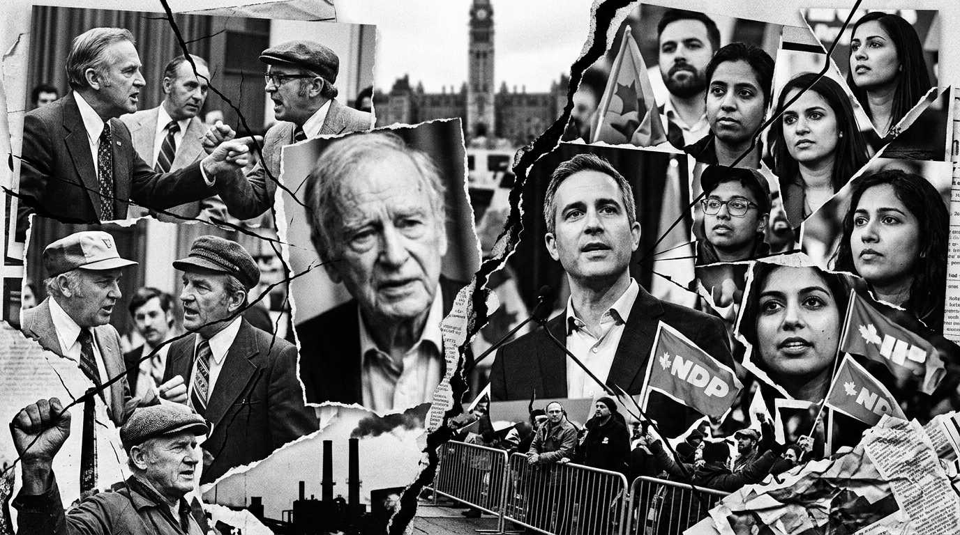 Avi Lewis Takes NDP Reins as 1972 'Purge' Scars Resurface