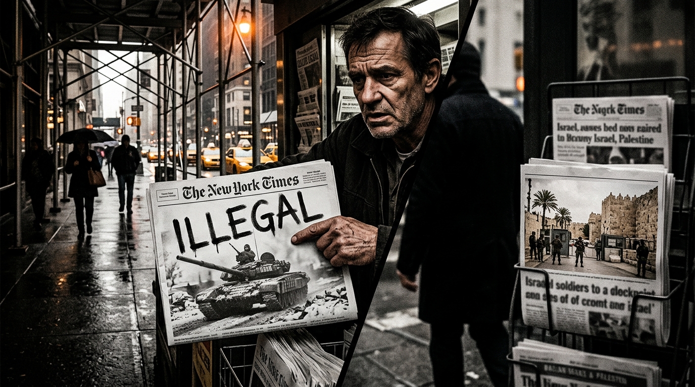 NYT Double Standard: Why Russia is 'Illegal' but Israel is 'Taking Control'