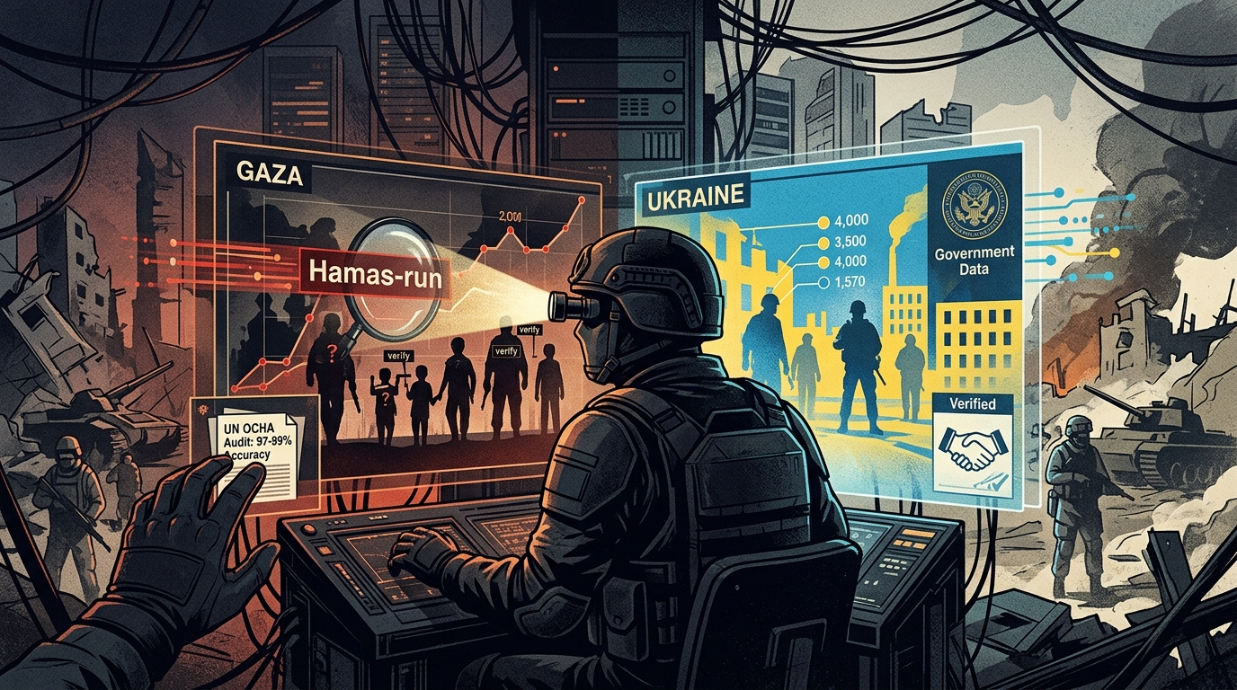 Leaked: BBC Manual Mandates Skepticism for Gaza Deaths, But Not Ukraine