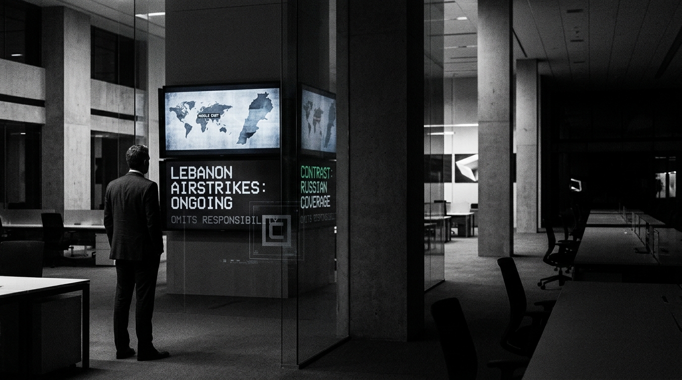 Sky News Erases 'Agent Responsibility' in Lebanon Strikes Linked to Lobbying